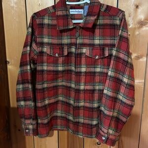 Zip up flannel